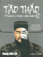 Tào Tháo thánh nhân đê tiện  Tập 3   vuong hieu loi