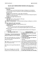 Giáo án Sinh học 12 bài 30: Quá trình hình thành loài (tt)