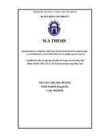 AND BUT OR AS COHESIVE DEVICES IN ENGLISH WRITTEN DISCOURSE  a CONTRASTIVE ANALYSIS WITH VIETNAMESE EQUIVALENTS