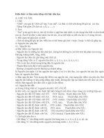 Kiến thức cơ bản môn tiếng việt bậc tiểu học