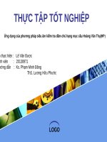 Thực tập tốt nghiệp Ứng dụng của phương pháp siêu âm kiểm tra dầm chủ hạng mục cầu Hoàng Văn Thụ(HP)