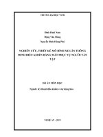 Đồ án 5 xe lăn thông minh điều khiển bằng mắt