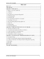 tính toán thiết kế hệ thống phanh trên cơ sở xe bán tải isuzu dmax 