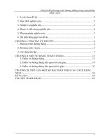 đề tài phương trình đường thẳng trong mặt phẳng