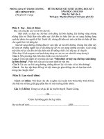 học kí 1 văn 6,9 huyện thanh chương 2018 2019 