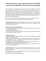 Những kiến thức chuyên ngành (cơ bản) cần thiết để xin việc xuất nhập khẩu cho sinh viên mới ra trường