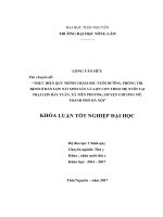 Thực hiện quy trình chăm sóc nuôi dưỡng, phòng trị bệnh ở đàn lợn nái sinh sản và lợn con theo mẹ nuôi tại trại lợn bảy tuân, xã tiên phương   huyện chương mỹ   thành phố hà nội 