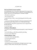 kỹ thuật lọc công nghệ dược phẩm