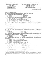 học kí 1 văn 8,9 tỉnh nam định 2018 2019 