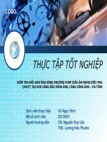 KIỂM TRA MỐI HÀN ỐNG BẰNG PHƯƠNG PHÁP SIÊU ÂM MẢNG ĐIỀU PHA (PAUT) TẠI KHO XĂNG DẦU VŨNG ÁNG, CẢNG VŨNG ÁNG – HÀ TĨNH