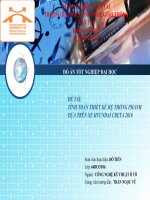 TÍNH TOÁN THIẾT KẾ HỆ THỐNG PHANH DỰA TRÊN XE HYUNDAI CRETA 2016