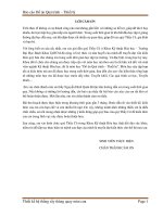 Thiết kế hệ thống sấy thùng quay mùn cưa