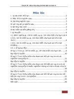 Chuyên đề : Một số ứng dụng tính đơn điệu của hàm số