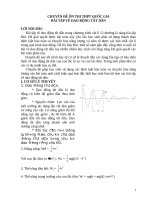 Chuyên đề : BÀI TẬP VỀ DAO ĐỘNG TẮT DẦN