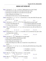 117 câu TRẮC NGHIỆM KSHS có đáp án