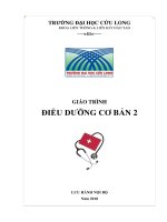 Giao trinh dieu duong co ban 2