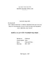 Quy trình chăm sóc và phòng trị bệnh cho lợn con giai đoạn từ sơ sinh đến 21ngày tuổi tại trại ngô thị hồng gấm – hiệp hòa – bắc giang 