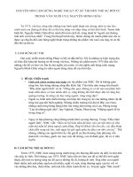 CHUYỂN ĐỔI CẢM HỨNG NGHỆ THUẬT TỪ SỬ THI ĐẾN THẾ SỰ ĐỜI TƯ TRONG VĂN XUÔI CỦA NGUYỄN MINH CHÂU