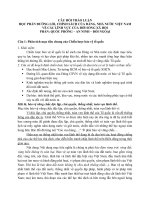 Môn đường lối chính sách của đảng nhà nước cùng câu hỏi thi 1.2019 (phần quốc phòng an ninh)