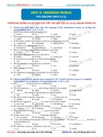 test unit 9 lớp 10 anh văn