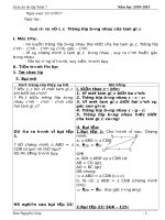 Giáo án dạy thêm toán 7 