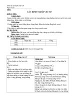 Giáo án tự chon môn toán lớp 10 THPT