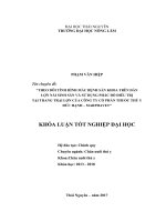 Theo dõi tình hình mắc bệnh sản khoa trên đàn lợn nái sinh sản và sử dụng phác đồ điều trị tại trang trại lợn của công ty cổ phần thuốc thú y đức hanh   marphavet 