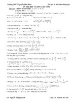 ÔN tập bất ĐẲNG THỨC  