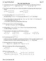 ÔN tập đại số 9 CHƯƠNG III 