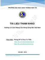 tài Liệu đường lối cách mạng đảng cộng sản việt nam