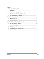 Báo cáo mô phỏng đèn giao thông bằng ngôn ngữ SFC