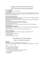 Chương VII. CHẤT RẮN VÀ CHẤT LỎNG. SỰ CHUYỂN THỂ