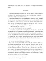 THỰC TRẠNG XUẤT KHẨU THỦY sản VIỆT NAM vào THỊ TRƯỜNG TRUNG QUỐC