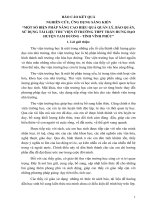 MỘT SỐ BIỆN PHÁP NÂNG CAO HIỆU QUẢ QUẢN LÝ, BẢO QUẢN, SỬ DỤNG TÀI LIỆU THƯ VIỆN Ở TRƯỜNG THPT TRẦN HƯNG ĐẠO