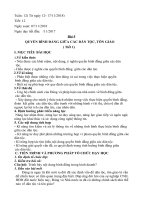 Giáo án môn GDCD Bài 5 Quyền bình đẳng giữa các dân tộc tôn giáo (2 tiết)