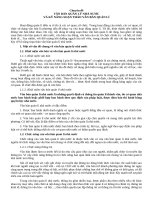 Tài liệu chuyên đề văn bản QLNN và kỹ năng soạn thảo văn bản quản lý của nhóm thanh tra   tiếp công dân, thu gon