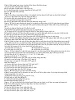 Lý thuyết di truyền menđen – 34 câu có đáp án