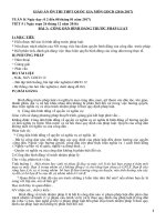 Giáo án ôn thi Tốt nghiệp môn GDCD  Bài 3 Công dân bình đẳng trước pháp luật