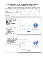 HƯỚNG DẪN CHIA SẺ THÔNG TIN BẰNG CÔNG NGHỆ ĐIỆN TOÁN ĐÁM MÂY TRONG SINH HOẠT CHUYÊN MÔN