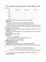 Giáo án Sinh học 12 bài 5: Nhiễm sắc thể và đột biến cấu trúc nhiễm sắc thể