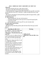 Giáo án Sinh học 12 bài 5: Nhiễm sắc thể và đột biến cấu trúc nhiễm sắc thể