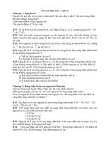 Đề cương ôn tập học kì I môn Hóa học lớp 10