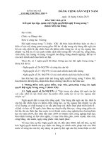 bài thu hoạch Nghị quyết tw 7 mới nhất