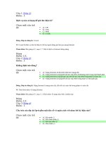 tổng hợp câu hỏi trắc nghiệm ôn tập Nhâp môn internet và elearning  topica