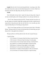 Phân tích yếu tố chủ yếu ảnh hưởng đến hành vi mua hàng on line  phân tích sự khác nhau (nếu có) giữa các nhóm khách hàng 