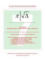 Sử dụng hàm số thuần giải hệ chứa căn