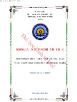 Phân tích các yếu tố ảnh hưởng đến động lực làm việc của nhân viên tại công ty cổ phần XNK quảng bình 