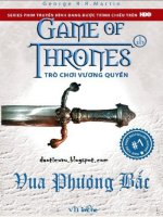 Vua phuong bac george rr martin
