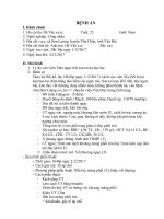 bệnh án ngoại chấn thương ngực kín