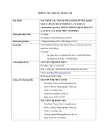 Xác định các thành phần dinh dưỡng khác nhau lên sự phát triển của vi khuẩn lactobacillis garvieae trong việc phòng hoại tử gan tụy cấp tính trên tôm biển (tt) 